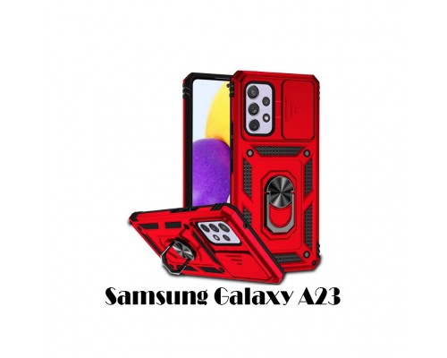 Чохол до мобільного телефона BeCover Military Samsung Galaxy A23 SM-A235 Red (707375)