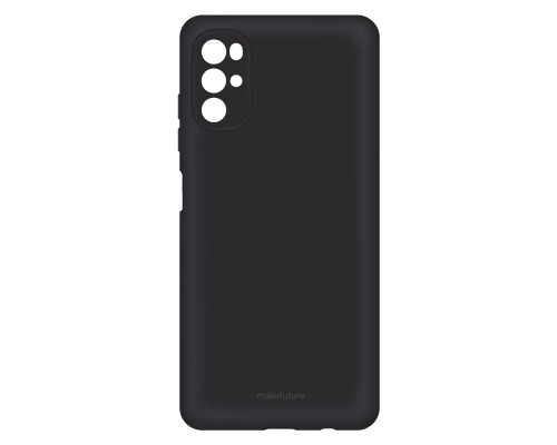 Чохол до мобільного телефона MAKE Moto G22 Skin (Matte TPU) Black (MCS-MG22BK)