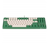 Клавіатура Akko 3087 Matcha Red Bean Cherry MX Silent Red Green (A3087_MA_CSR)