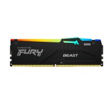 Модуль пам'яті для комп'ютера DDR5 16GB 6000 MHz FURY Beast RGB Kingston Fury (ex.HyperX) (KF560C40BBA-16)