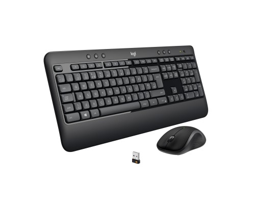 Комплект Logitech MK540 Advanced Wireless UA Black (920-008685)