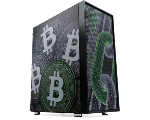 Корпус Vinga Pillar Black Bitcoin (01230011783)