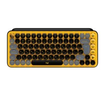 Клавіатура Logitech POP Keys Wireless Mechanical Keyboard UA Blast Yellow (920-010735)