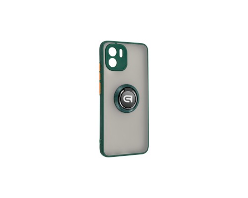 Чохол до мобільного телефона Armorstandart Frosted Matte Ring Xiaomi Redmi A2 Dark Green (ARM68375)