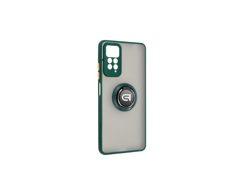 Чохол до мобільного телефона Armorstandart Frosted Matte Ring Xiaomi Redmi Note 12 Pro 4G Dark Green (ARM68383)