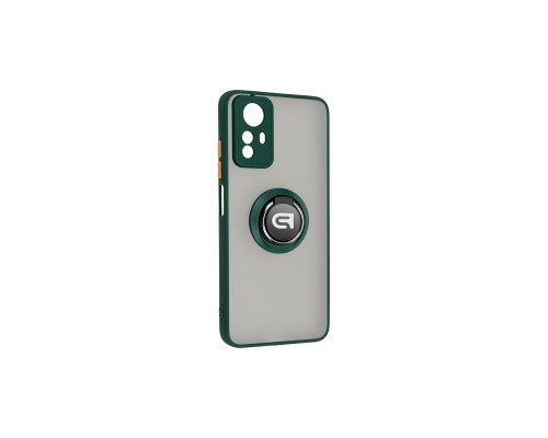 Чохол до мобільного телефона Armorstandart Frosted Matte Ring Xiaomi Redmi Note 12s 4G Dark Green (ARM68899)