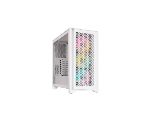 Корпус Corsair iCUE 4000D RGB Airflow White (CC-9011241-WW)