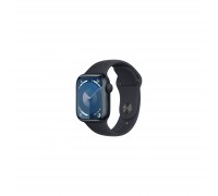 Смарт-годинник Apple Watch Series 9 GPS 45mm Midnight Aluminium Case with Midnight Sport Band - M/L (MR9A3QP/A)