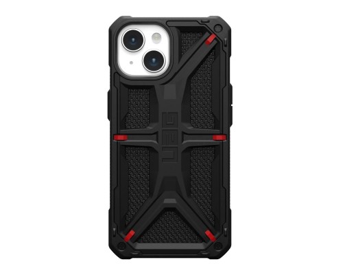 Чохол до мобільного телефона UAG Apple iPhone 15 Monarch, Kevlar Black (114289113940)