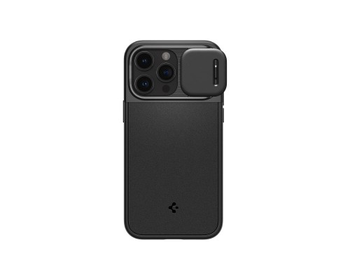 Чохол до мобільного телефона Spigen Apple iPhone 15 Pro Max Optik Armor MagFit Black (ACS06599)