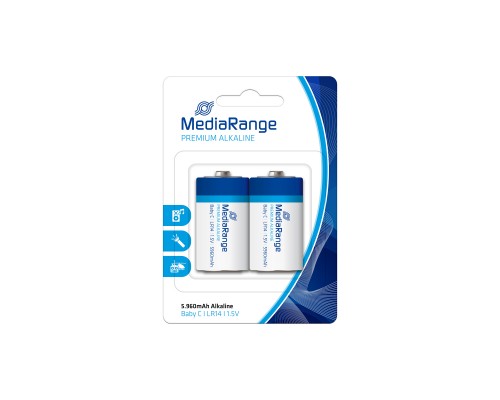 Батарейка Mediarange C LR14 1.5V Premium Alkaline, Baby, Pack 2 (MRBAT108)