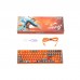 Клавіатура Akko 3108 Naruto 108Key CS Pink V2 USB UA No LED Orange (6925758683456)