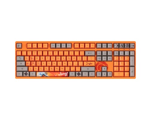 Клавіатура Akko 3108 Naruto 108Key CS Pink V2 USB UA No LED Orange (6925758683456)