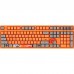 Клавіатура Akko 3108 Naruto 108Key CS Pink V2 USB UA No LED Orange (6925758683456)