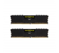 Модуль пам'яті для комп'ютера DDR4 64GB (2x32GB) 3600 MHz Vengeance LPX Black Corsair (CMK64GX4M2D3600C18)