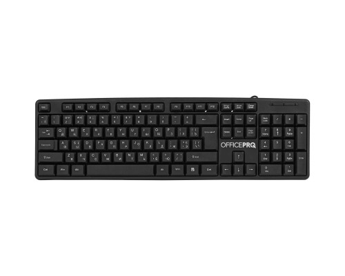 Клавіатура OfficePro SK166 USB Black (SK166)