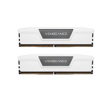 Модуль пам'яті для комп'ютера DDR5 64GB (2x32GB) 6000 MHz Vengeance White Corsair (CMK64GX5M2B6000C40W)