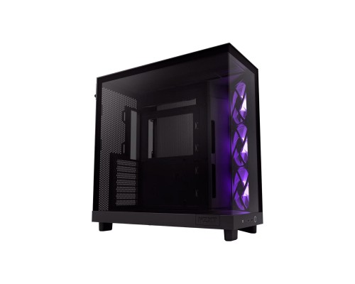 Корпус NZXT H6 Flow RGB All Black (CC-H61FB-R1)