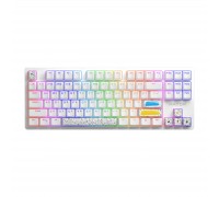 Клавіатура Hator Rockfall 2 Mecha TKL Authentic Edition Aurum Milky Way Silent USB White (HTK-531)