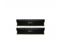 Модуль пам'яті для комп'ютера DDR4 16GB (2x8GB) 3600 MHz THOR Black Lexar (LD4U08G36C18LG-RGD)