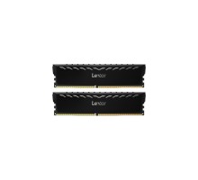 Модуль пам'яті для комп'ютера DDR4 16GB (2x8GB) 3600 MHz THOR Black Lexar (LD4U08G36C18LG-RGD)