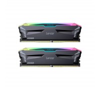 Модуль пам'яті для комп'ютера DDR4 16GB (2x8GB) 3600 MHz Ares RGB Black Lexar (LD4BU008G-R3600GDLA)