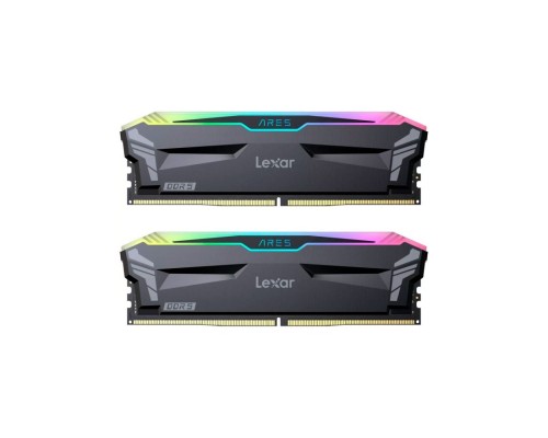 Модуль пам'яті для комп'ютера DDR4 16GB (2x8GB) 3600 MHz Ares RGB Black Lexar (LD4BU008G-R3600GDLA)