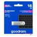 USB флеш накопичувач Goodram 16GB UNO3 Steel USB 3.2 (UNO3-0160S0R11)