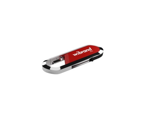 USB флеш накопичувач Wibrand 8GB Aligator Red USB 2.0 (WI2.0/AL8U7DR)