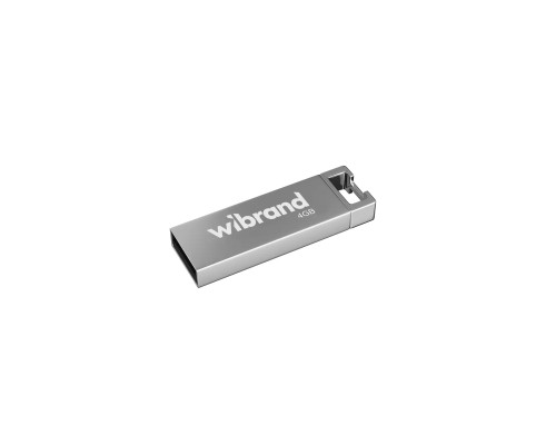 USB флеш накопичувач Wibrand 4GB Chameleon Silver USB 2.0 (WI2.0/CH4U6S)