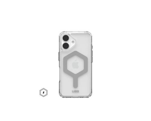 Чохол до мобільного телефона UAG iPhone 16 Plyo Magsafe Ice/White (114482114341)