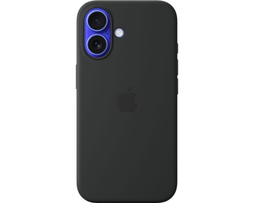 Чохол до мобільного телефона Apple iPhone16 Silicone Case with MagSafe - Black (MYY13ZM/A)