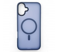 Чохол до мобільного телефона BeCover Metal Buttons Case (MagSafe) для Apple iPhone 16 Plus Blue (712094)