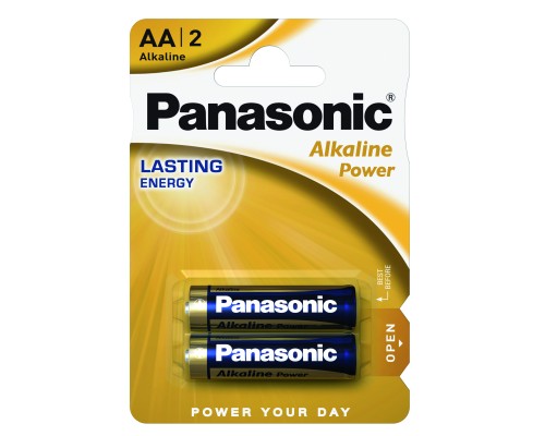 Батарейка Panasonic LR06 Alkaline Power * 2 (LR6REB/2BP)