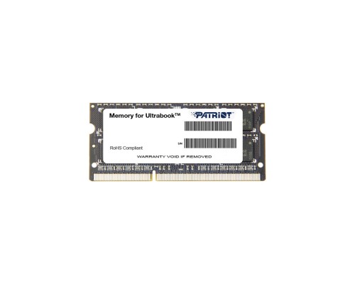 Модуль пам'яті для ноутбука SoDIMM DDR3L 4GB 1600 MHz Patriot (PSD34G1600L2S)