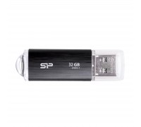 USB флеш накопичувач Silicon Power 32GB Blaze B02 Black USB 3.0 (SP032GBUF3B02V1K)