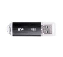 USB флеш накопичувач Silicon Power 32GB Blaze B02 Black USB 3.0 (SP032GBUF3B02V1K)