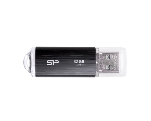 USB флеш накопичувач Silicon Power 32GB Blaze B02 Black USB 3.0 (SP032GBUF3B02V1K)