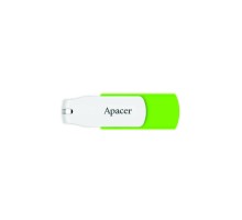 USB флеш накопичувач Apacer 64GB AH335 Green USB 2.0 (AP64GAH335G-1)