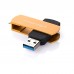 USB флеш накопичувач eXceleram 16GB P2 Series Gold/Black USB 3.1 Gen 1 (EXP2U3GOB16)