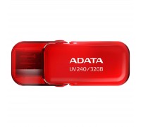 USB флеш накопичувач ADATA 32GB UV240 Red USB 2.0 (AUV240-32G-RRD)