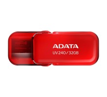 USB флеш накопичувач ADATA 32GB UV240 Red USB 2.0 (AUV240-32G-RRD)