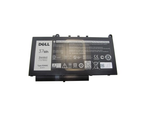 Акумулятор до ноутбука Dell Latitude E7470 PDNM2, 3166mAh (37Wh), 3cell, 11.1V, Li-ion, (A47252)