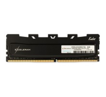 Модуль пам'яті для комп'ютера DDR4 8GB 3200 MHz Kudos Black eXceleram (EKBLACK4083216A)