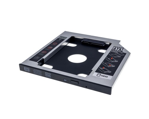 Фрейм-перехідник Grand-X HDD 2,5'' SATA2/SATA3 Slim 9,5mm (HDC-24С)