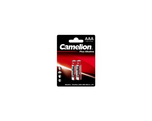 Батарейка Camelion AAA LR03 Plus Alkaline * 2 (LR03-BP2)