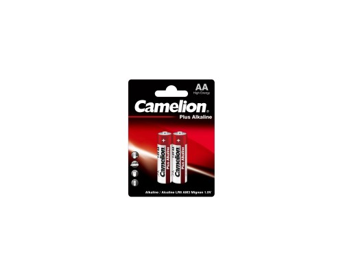 Батарейка Camelion AA LR6 Plus Alkaline * 2 (LR6-BP2)