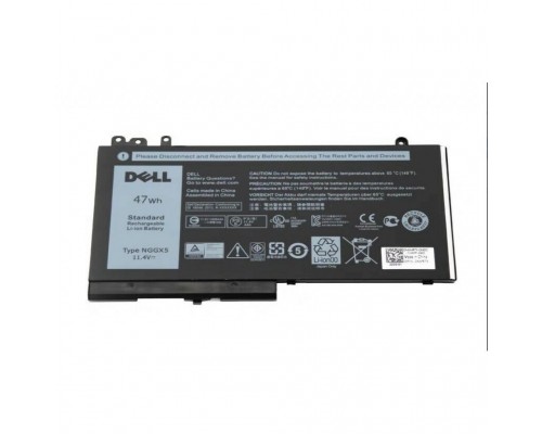 Акумулятор до ноутбука Dell Latitude E5270 NGGX5, 47Wh (4130mAh), 3cell, 11.4V, Li-ion (A47527)