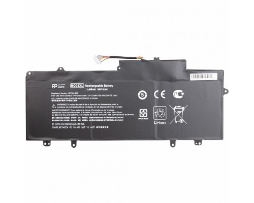 Акумулятор до ноутбука HP Chromebook 14 G3 (B003XL) 11.55V 3000mAh PowerPlant (NB461479)