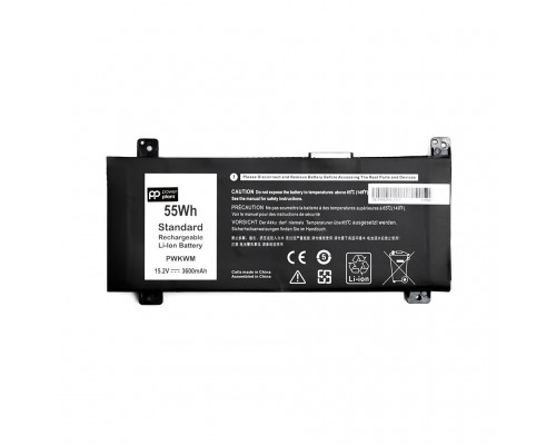 Акумулятор до ноутбука DELL Inspiron 14-7466 (PWKWM) 15.2V 3600mAh PowerPlant (NB441570)